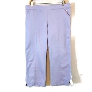 Nike Lavender Purple Cropped Golf Pants Capri Pant Women’s size Large 12 14